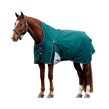 WeatherBeeta ComFiTec Plus Dynamic Turnout - High Neck - Forest Green / Navy (220g)